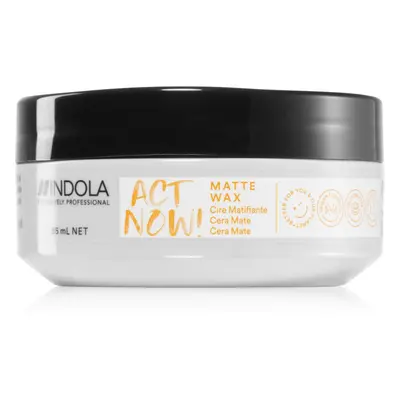 Indola Act Now! Matte Wax matující vosk na vlasy 85 ml