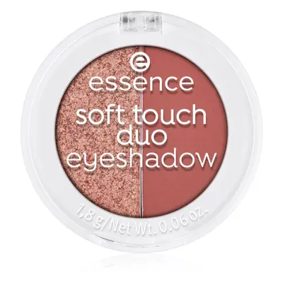 essence Soft Touch Duo oční stíny odstín 01 Bronze Beauty 1 g