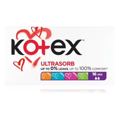 Kotex Ultra Sorb Mini tampony 16 ks