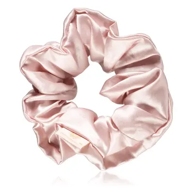 Crystallove Silk Scrunchie hedvábná gumička do vlasů Rose 1 ks