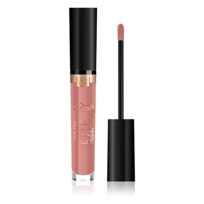 Max Factor Lipfinity Velvet Matte matná tekutá rtěnka odstín 015 Nude Silk 3,5 ml