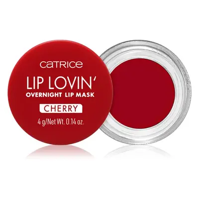 Catrice Lip Lovin' hydratační maska na rty na noc odstín 020 Cherry Pop 4 g