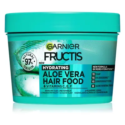 Garnier Fructis Aloe Vera Hair Food hydratační maska pro normální až suché vlasy 400 ml