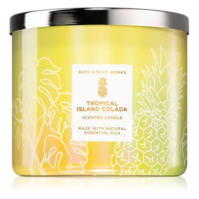 Bath & Body Works Tropical Island Colada vonná svíčka 411 g