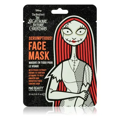 Mad Beauty Nightmare Before Christmas Sally rozjasňující plátýnková maska 25 ml