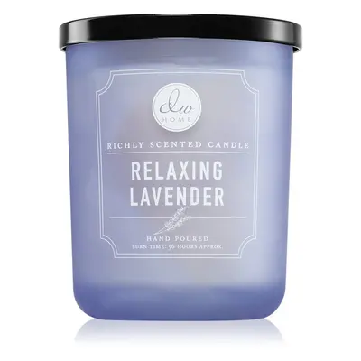 DW Home Signature Relaxing Lavender vonná svíčka black lid 425 g