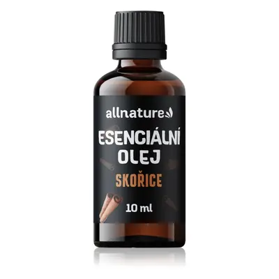 Allnature Esenciální olej skořice esenciální vonný olej s povzbuzujícím účinkem 10 ml