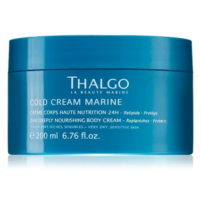 Thalgo Cold Cream Marine 24H Deeply Nourishing Body Cream vyživující tělový krém 200 ml