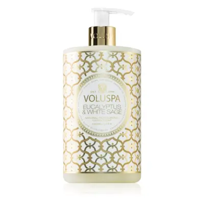 VOLUSPA Maison Blanc Eucalyptus & White Sage tekuté mýdlo na ruce 450 ml