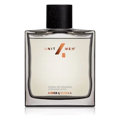 Unit4Men After Shave Lotion Amber&Vanilla voda po holení 100 ml