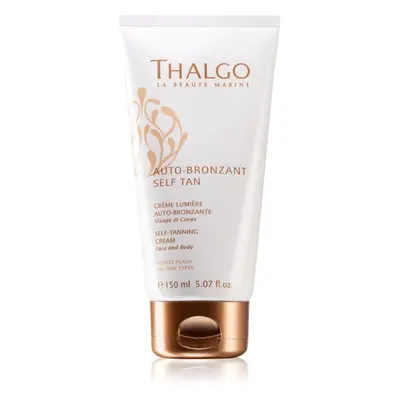 Thalgo Auto-Bronzant Self Tan Self-Tanning Cream samoopalovací krém na tělo a obličej 150 ml