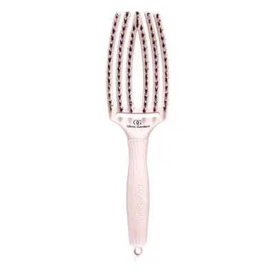 Olivia Garden Fingerbrush Bloom plochý kartáč Medium 1 ks