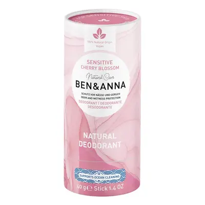 BEN&ANNA Sensitive Cherry Blossom tuhý deodorant 40 g