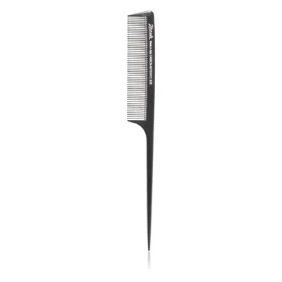 Janeke Carbon Fibre Long tail comb hřeben na vlasy 21,7 cm 1 ks