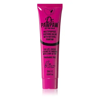 Dr. Pawpaw Hot Pink tónovací balzám na rty a tváře 25 ml