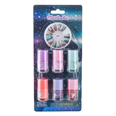 Martinelia Galaxy Dreams Nail Set sada laků na nehty pro děti