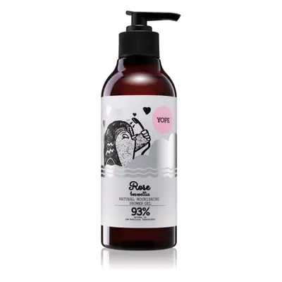 Yope Rose & Boswellia sprchový gel s vyživujícím účinkem 400 ml