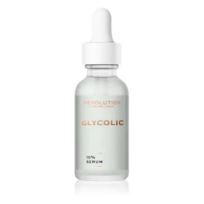 Revolution Skincare Glycolic Acid 10% regenerační a rozjasňující sérum 30 ml