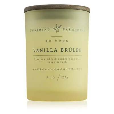 DW Home Charming Farmhouse Vanilla Brûlée vonná svíčka 230 g