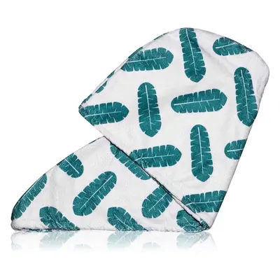 Coco & Eve Microfibre Hair Towel Wrap ručník na vlasy 1.0 Leaf Print