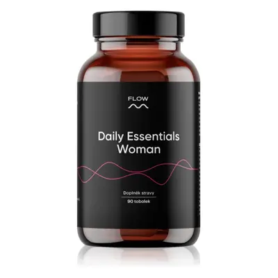 Flow Daily essentials Woman bylinné kapsle pro podporu imunitního systému 90 cps