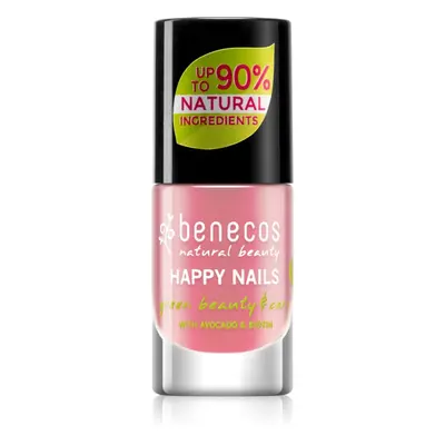 Benecos Happy Nails pečující lak na nehty odstín Bubble Gum 5 ml