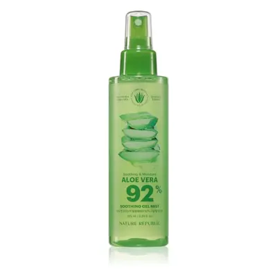 NATURE REPUBLIC Soothing & Moisture Aloe Vera 92% Soothing Gel Mist chladivá a osvěžující mlha s