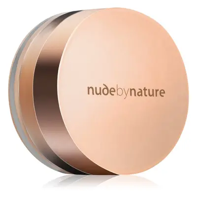 Nude by Nature Radiant Loose minerální sypký pudr odstín W6 Desert Beige 10 g