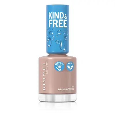 Rimmel Kind & Free lak na nehty odstín 161 Skimming Stones 8 ml