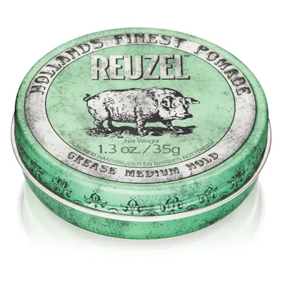 Reuzel Hollands Finest Pomade Grease pomáda na vlasy střední zpevnění 35 g