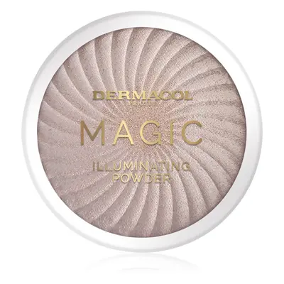 Dermacol Magic kompaktní pudrový rozjasňovač Rose Gold 8 g