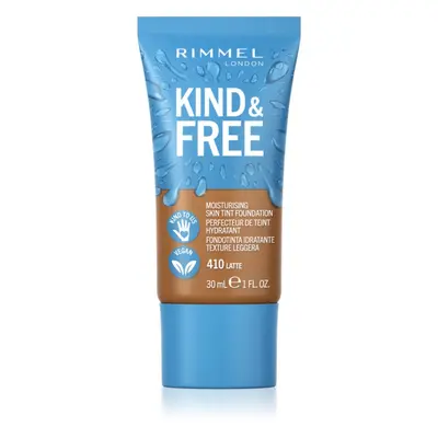 Rimmel Kind & Free lehký hydratační make-up odstín 410 Latte 30 ml