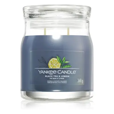 Yankee Candle Black Tea & Lemon vonná svíčka 368 g