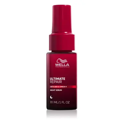 Wella Professionals Ultimate Repair Night Serum noční obnovující sérum na vlasy 30 ml