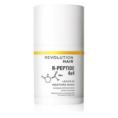 Revolution Haircare R-Peptide 4x4 obnovující bezoplachová maska pro poškozené vlasy 50 ml