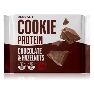 Descanti Protein Cookie proteinová sušenka příchuť Chocolate & Hazelnuts 70 g