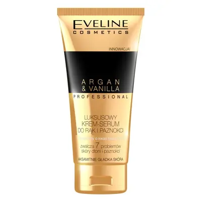 Eveline Cosmetics Argan&Vanilla výživný krém na ruce a nehty 100 ml