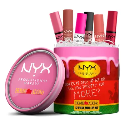 NYX Professional Makeup Home Alone 12 Piece Mini Lip Kit dárková sada na rty