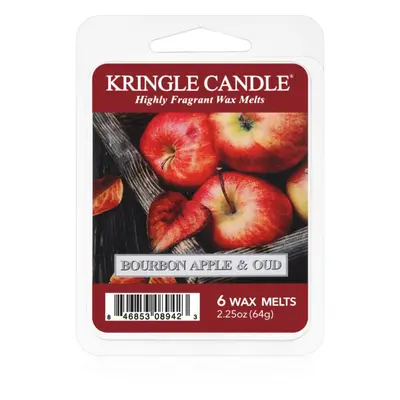 Kringle Candle Bourbon Apple & Oud vosk do aromalampy 64 g