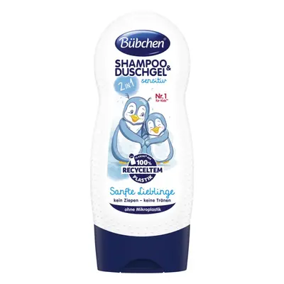 Bübchen Kids Sensitive šampon a sprchový gel 2 v 1 230 ml