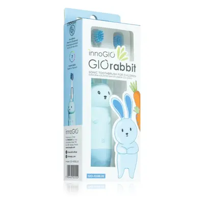 innoGIO GIORabbit Sonic Toothbrush sonický zubní kartáček pro děti Blue 1 ks