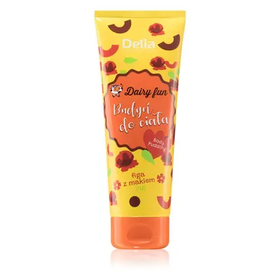 Delia Cosmetics Dairy Fun hýčkající tělová pěna Fig 250 ml