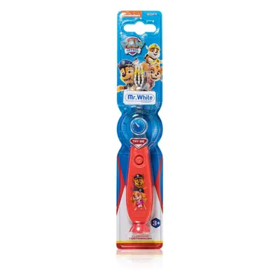 Nickelodeon Paw Patrol Flashing Toothbrush zubní kartáček pro děti soft 3+ 1 ks