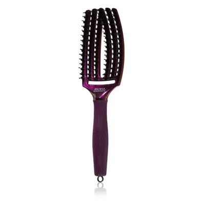 Olivia Garden Fingerbrush Midnight Desert plochý kartáč odstín Amethyst 27 cm