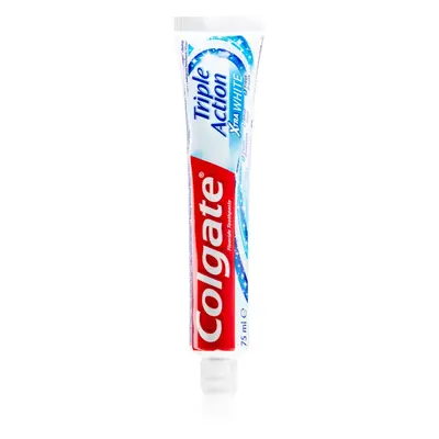 Colgate Triple Action Xtra White bělicí zubní pasta s fluoridem 75 ml