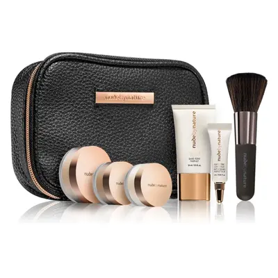 Nude by Nature Complexion Essentials Starter Kit dárková sada pro ženy N4 Silky Beige