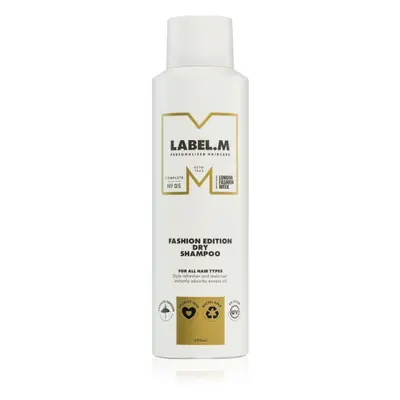 label.m Fashion Edition suchý šampon pro blond vlasy 200 ml