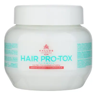 Kallos Hair Pro-Tox maska pro slabé a poškozené vlasy s kokosovým olejem, kyselinou hyaluronovou