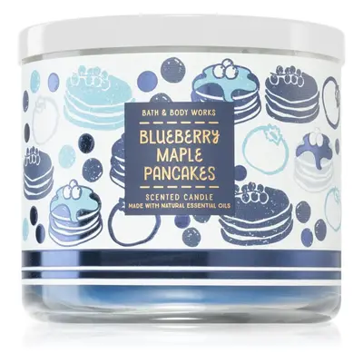 Bath & Body Works Blueberry Maple Pancakes vonná svíčka 411 g