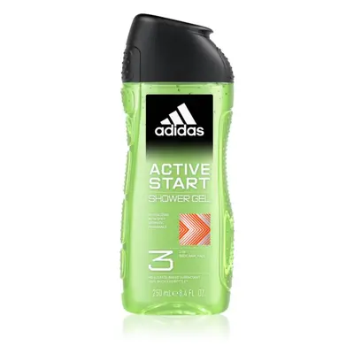 Adidas 3 Active Start sprchový gel pro muže 250 ml